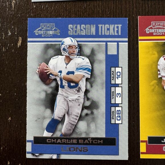 2001 Playoff Contenders NFL Football 12 Card Lot - Picture 9 of 13